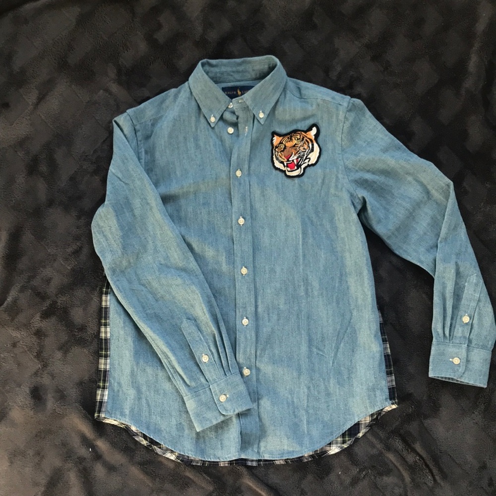 Boy’s Jean Button down